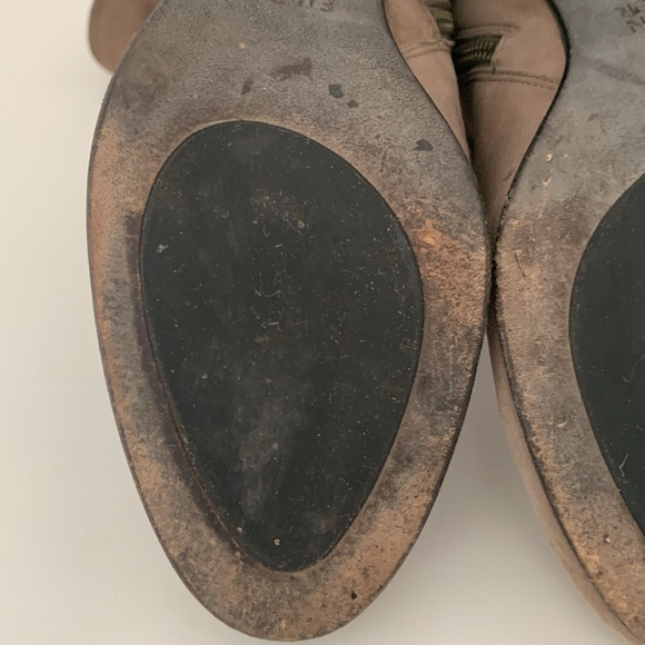 Eileen Fisher Cinch Suede Block Heel Sock Boots Women’s Size 8 - Picture 9 of 12